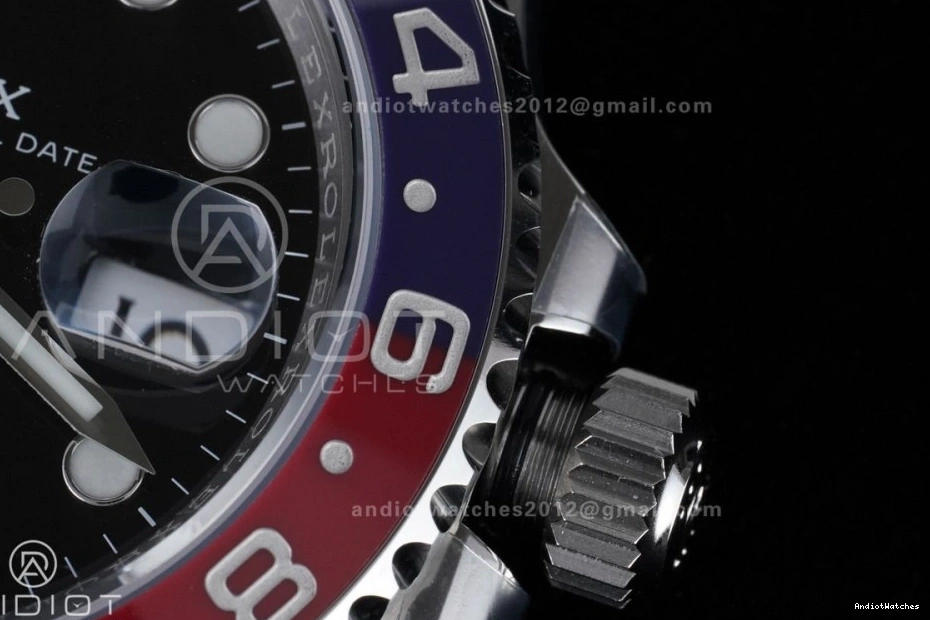 Pepsi BLRO SS Bracelet SH3285 ARF Bezel GMT 858 (UV II 1:1 904L Master New ) Best Edition Oyster On 126710 V OdorResistant 0913